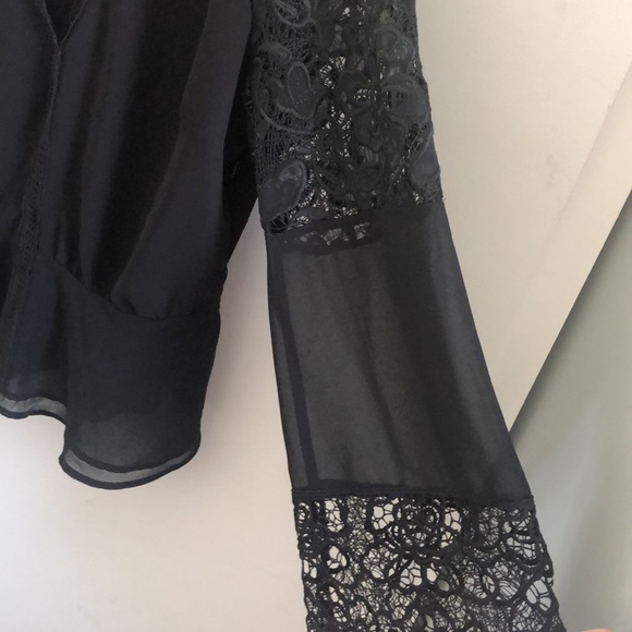 Guess Anjali Lace Trim Top - Picture 6 of 8